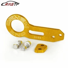 Rear Tail Racing Tow Hook Kit For JDM Gold Billet Aluminum