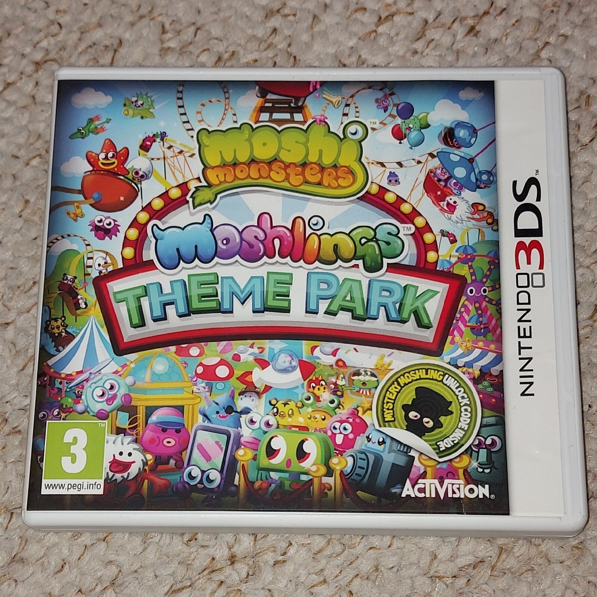 Moshi Monsters: Moshlings Theme Park Used Standard Edition (Nintendo 3DS)