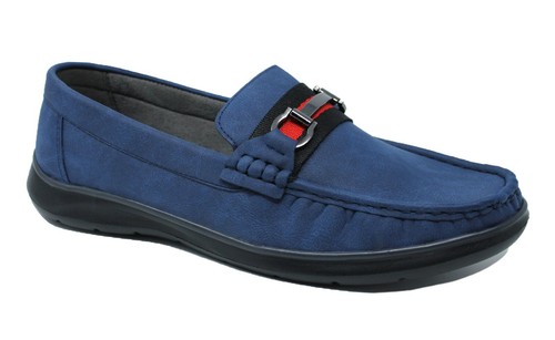 Zapatos Mocasines Hombre Class Azul Oscuro Verano Casual Ante De 41A 45 | eBay