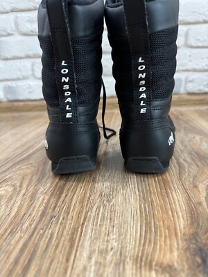 Bottes De Boxe Lonsdale Contender Noires - Taille 8US (7UK, EU41) Homme, Neuves Avec étiquettes