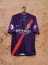 MANCHESTER CITY 2018/2019 THIRD FOOTBALL SHIRT JERSEY NIKE SIZE L ADULT