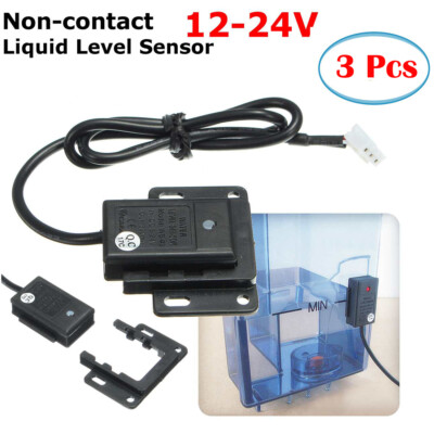 3X Non-contact Tank Water Level Sensor Switch Container Liquid Height Detector *