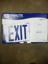 Tamco Tamlite EXP3RWEM Exit Light Thermoplastic LED 11.5”x7.5” lot of 4