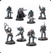 Necromunda 40k Van Saar Tek-Hunters x4 NEW Hive Secundus 