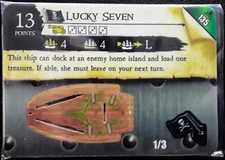 PIRATES POCKETMODEL Fire and Steel 135 LUCKY SEVEN NEW PREASSEMBLED LE CSG