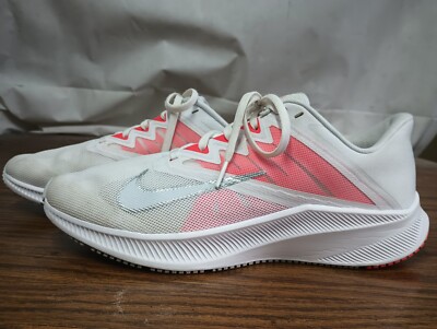 Nike Womens Quest CD0232-105 White Running Shoes Sneakers Size 11