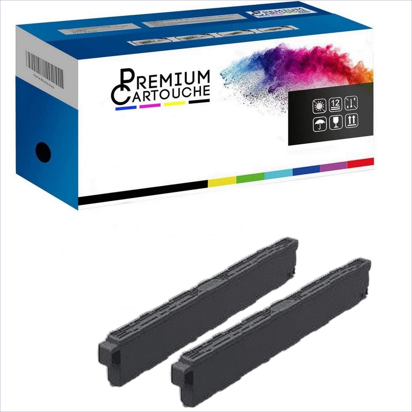 Epson T6713 compatible par PREMIUM CARTOUCHE, le double réservoir de maintenance haute capacité