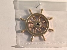 Ship Model Fittings Parts 8 spoke 25mm Metal Ship's wheel