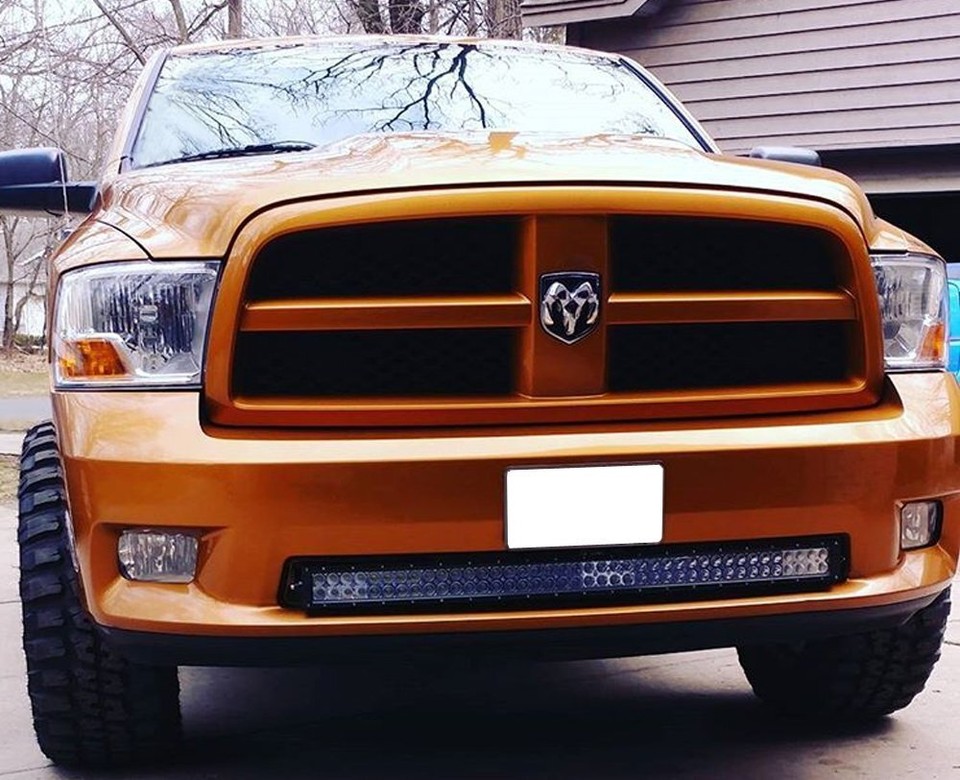 IJDMTOY 240W 42" LED Light Bar Kit W/ Brackets & Wiring For 2009-2018 Ram 1500 Express