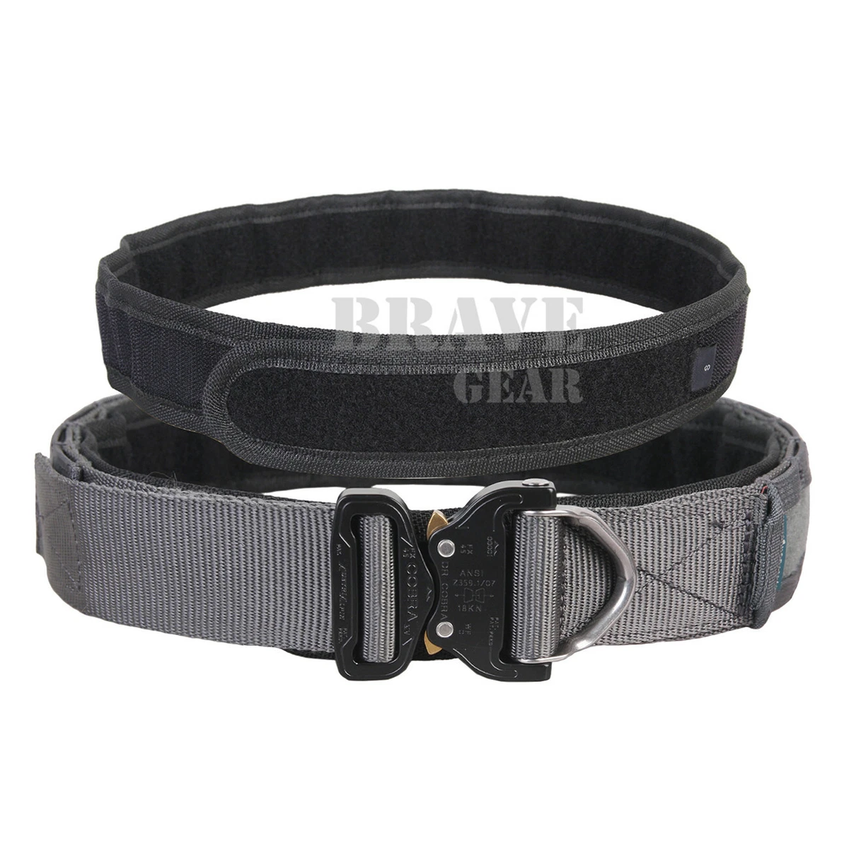 Emerson Gear Cobra 1.75 Tactical D-Ring Rigger Belt ( Black / M )