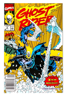 Ghost Rider #9 (1991 Marvel) X-Factor App! Javier Saltares Ghost Rider #9 (1991 Marvel) X-Factor App! Javier Saltares