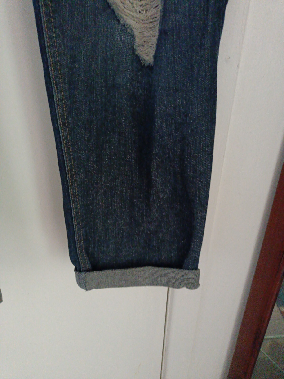 Bongo Plus Destroyed Cuffed Jeans Size 22W | eBay