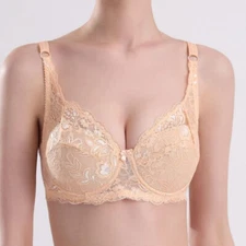 Women Bras Lace Thin Padded Lingerie Underwire Brassiere Small Chest Bralette BH