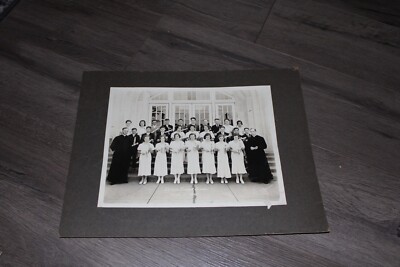 Little Flower School Indianapolis IN Class of 1933 photograph mount on board