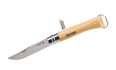 Opinel No 10 Taschenmesser mit Korkenzieher 254651