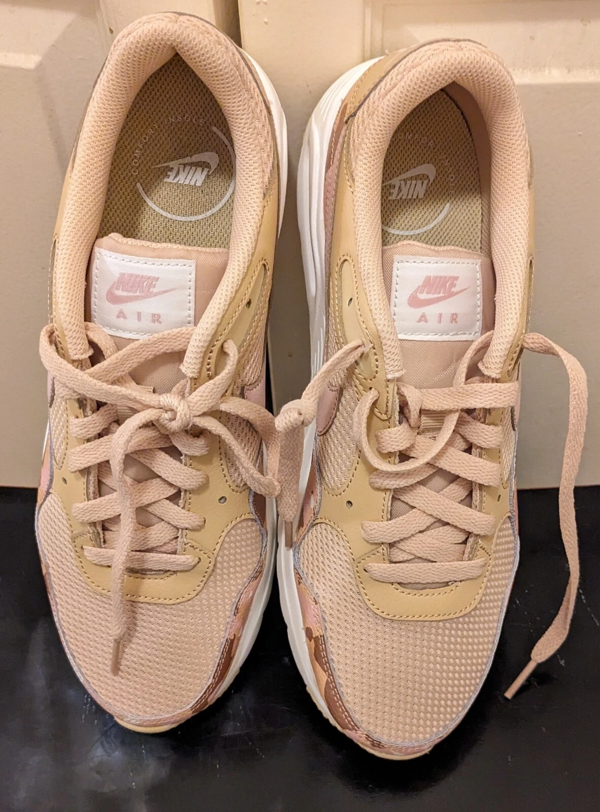 Scarpe da vela Oxford Nike DX3733 200 Air Max SC da donna usate taglia 10 rosa sesamo