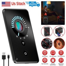 Anti-Spy Camera Wireless RF Detector GSM Bug GPS Tracker Finder Scanner Device-