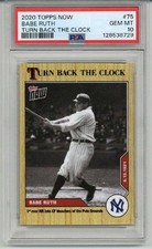 2020 Topps Now Turn Back the Clock Baseball Cards Checklist 25