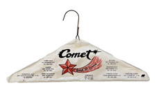Vintage COMET, One Hour Dry Cleaners Clothes Wire Hanger Albuquerque, NM