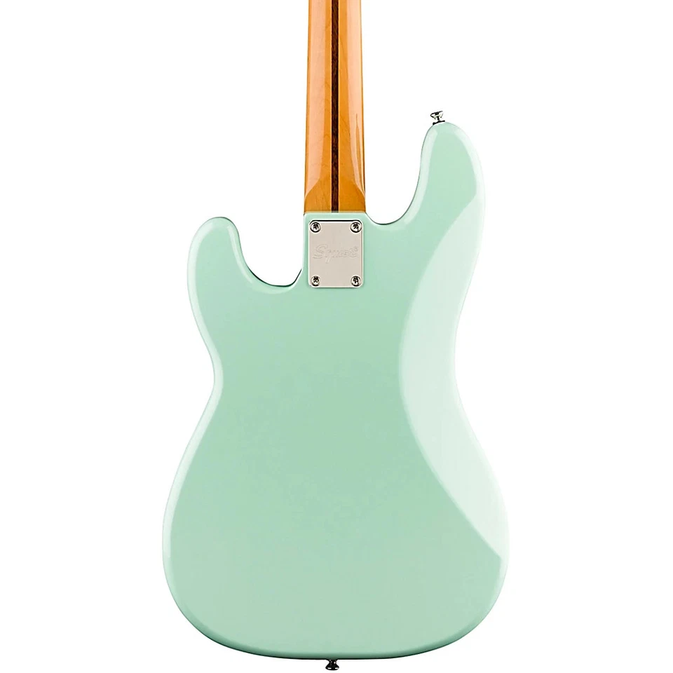 Bajo Squier by Fender Edición Limitada Ambiente Clásico Años 70 Precisión Surf Verde Foto 2 de 4