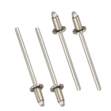 4x Nos Dash Rivets Stainless Steel For Gm Ford Chrysler Amc Vin Door Tag 4x Nos Dash Rivets Stainless Steel For Gm Ford Chrysler Amc Vin Door Tag