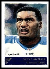 2001 Topps Gallery Art Collecting Steve McNair Tennessee Titans #3