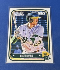 2024 Onyx Vintage #OVBRHA Brett Harris Oakland Athletics