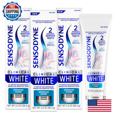 Sensodyne Clinical White Toothpaste Clinically Proven Whitening For Sensitive