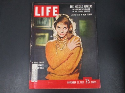 LIFE Magazine November 25, 1957 Elsa Martinelli The Missile Makers Lassie