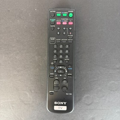 Sony RM-Y168 TV Remote Control Genuine OEM - Tested, Working Condition