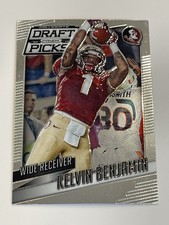 2015 Prizm Draft Picks Football #62 - Kelvin Benjamin - Florida State Seminoles