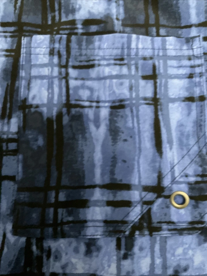 Cherokee Infinity Men Scrub Top 4XL Active Blue Pattern - Image 4 of 4