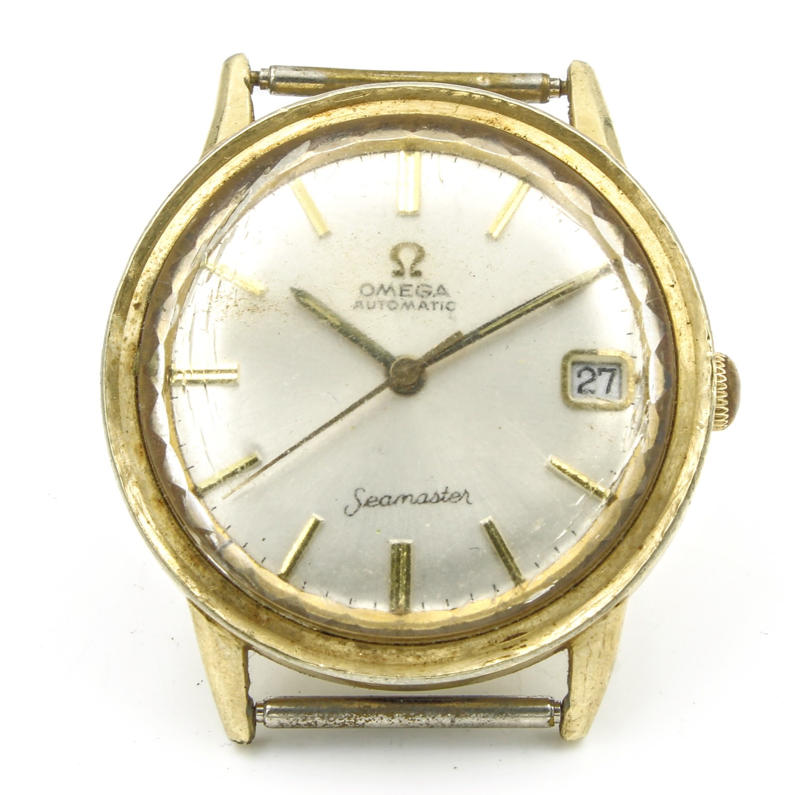 Gray Vintage #WB4022-1 Head 34mm Automatic Seamaster Wristwatch Men's Date Omega - VintageWatches.PK Gray Vintage #WB4022-1 Head 34mm Automatic Seamaster Wristwatch Men's Date Omega - vintagewatches.pk