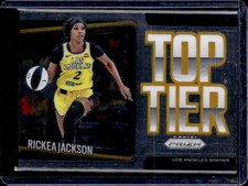 2025 Panini Prizm WNBA #11 Rickea Jackson Top Tier