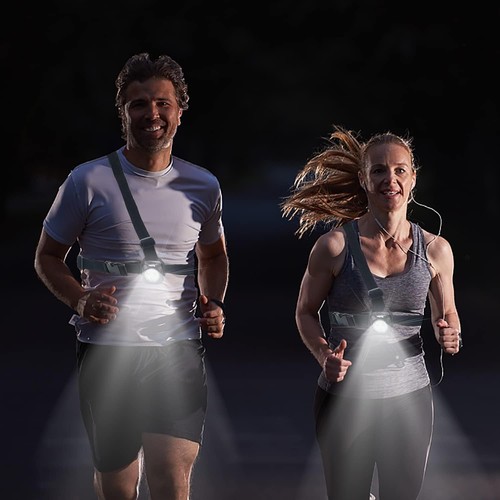 Lightweight Tactical Running Lights for Outdoor Adventures - Rechargeable & Safe - Picture 6 of 13