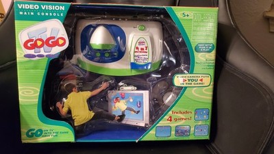Tv GoGo Video Vision Main Console Includes 4 Games Puts You in the Game