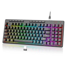 K517 Pro Wireless Gaming RGB Backlit, Tri-Mode BT/2.4GHz/USB-C, Keyboard