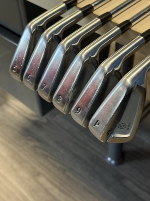 Miura CB-1008 Forged Iron Set 5-PW RH KBS Tour 120 Stiff New CP2 Wrap Grips