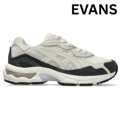 ASICS Gel-NYC Cream Smoke Grey 1204A175-101-GS 1204A176-101-PS New