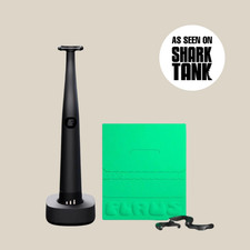 Flaus Electric Flosser Starter Kit w/Charging Base  45 Floss Heads