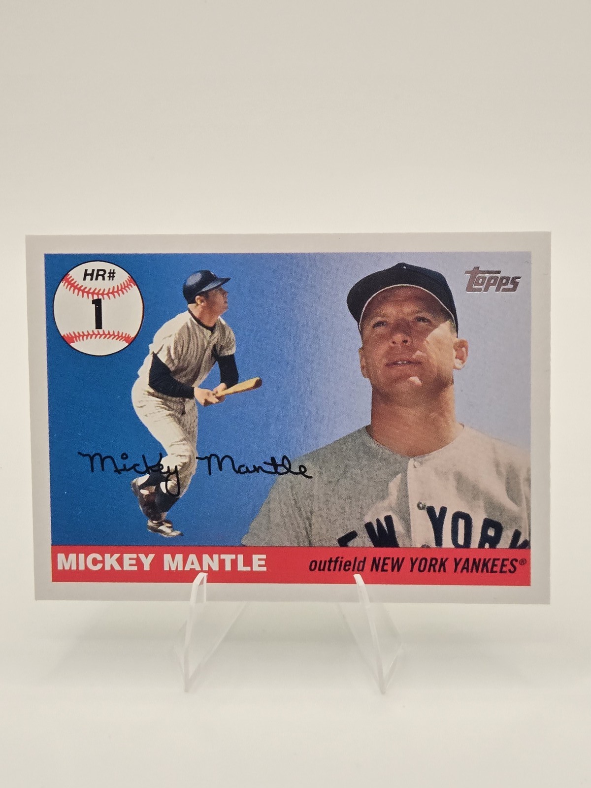 2006 Topps #MHR1 Mickey Mantle Home Run History