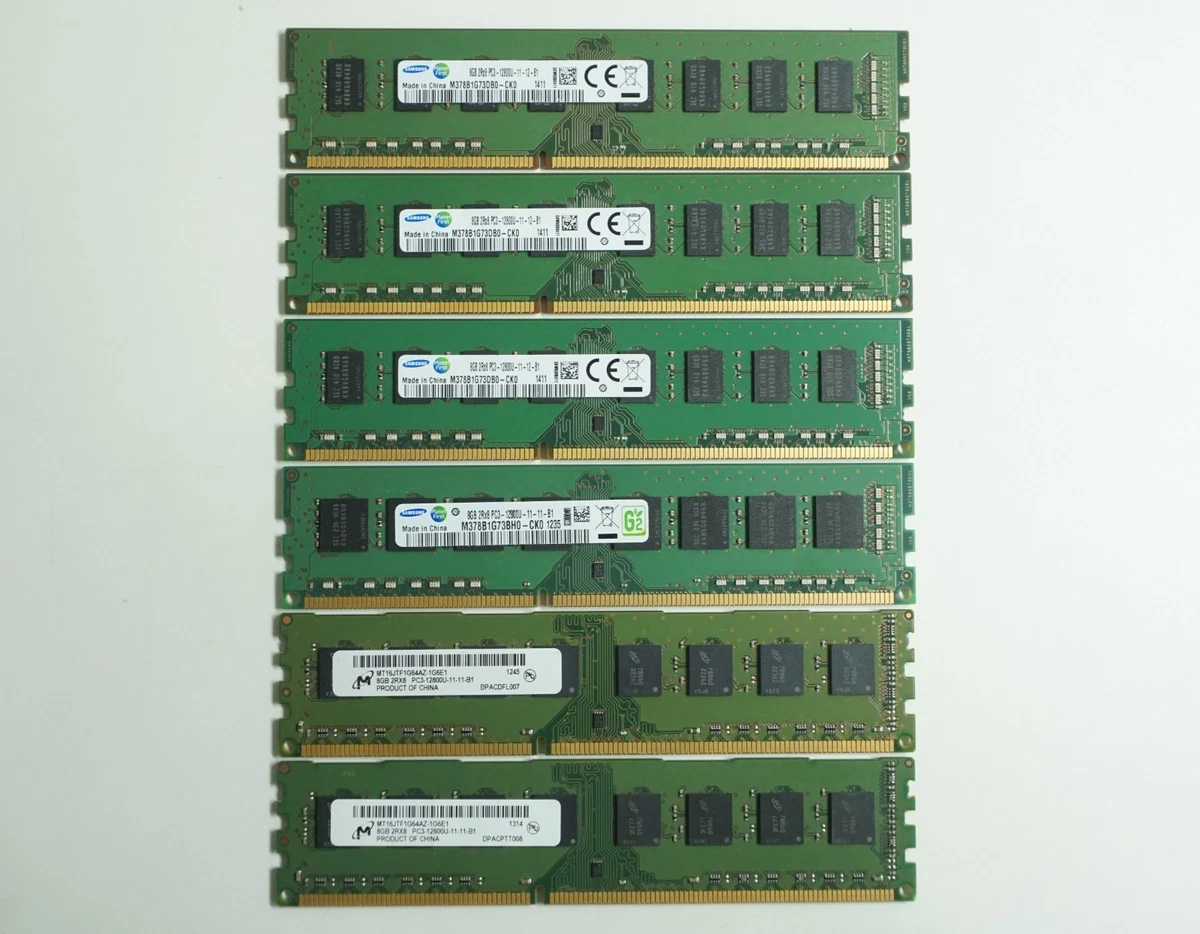 Samsung PC3-12800 DDR3-1600 8GB Computer RAM for sale | eBay