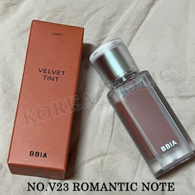 BBIA Last Velvet Tint 5g #V23 Romantic Note Shine Lip Stain Korean Cosmetics NEW