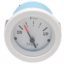 Teleflex Boat Trim Gauge 67744P | Sportsman White 2 Inch Yamaha - Mercury