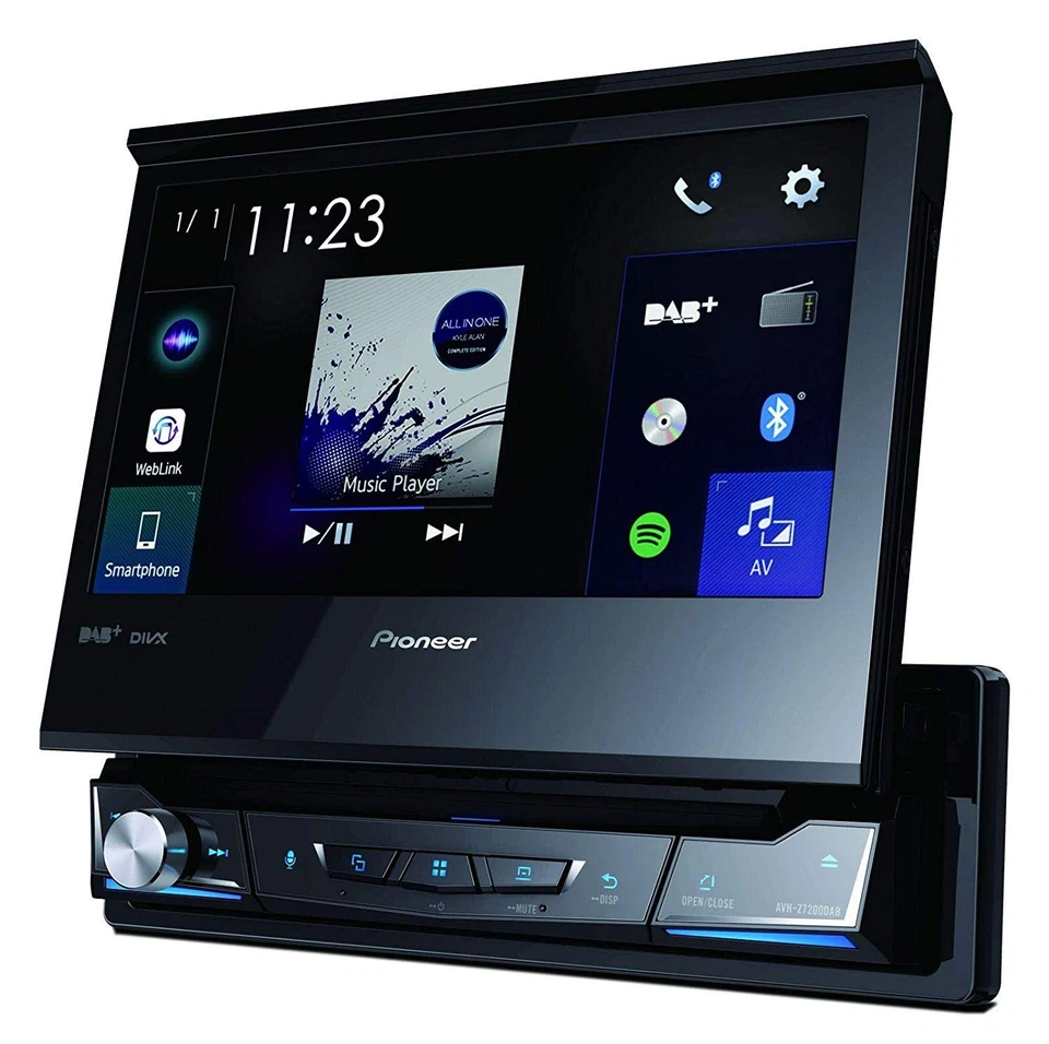 Pioneer AVH-Z7200DAB 1-DIN 7-Zoll DAB+ Bluetooth Apple CarPlay Android Auto CD - Bild 3 von 3