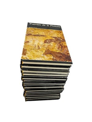 Lot Of 16 Historia General De La Pintura Hardcover Art Books Vol 1-16