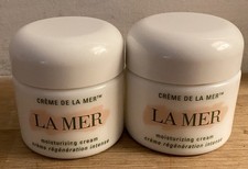 2 x La Mer Creme De La Mer Moisture Cream 60ml - 100% GENUINE - NEW - RRP £305