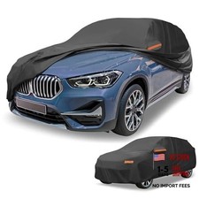 Universal Car Cover Waterproof All Fit for SUV Length 182" to 190" Black