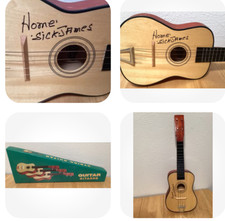 HOMESICK JAMES Autographed Guitar Signed Blues Legend