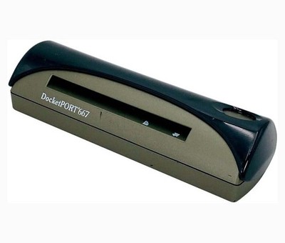 Ambir DocketPort 667 A6 Card & ID Scanner - 48-bit Color - 8-bit Grayscale - USB